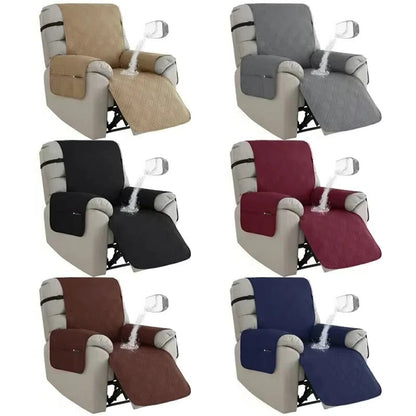Funda duradera para reclinable con soporte antideslizante para la espalda