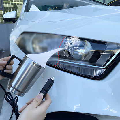 Kit de reparación de faros de coche con pulimento y almohadillas para pulir