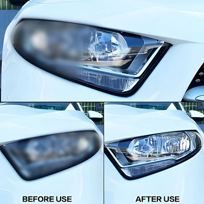 Kit de reparación de faros de coche con pulimento y almohadillas para pulir