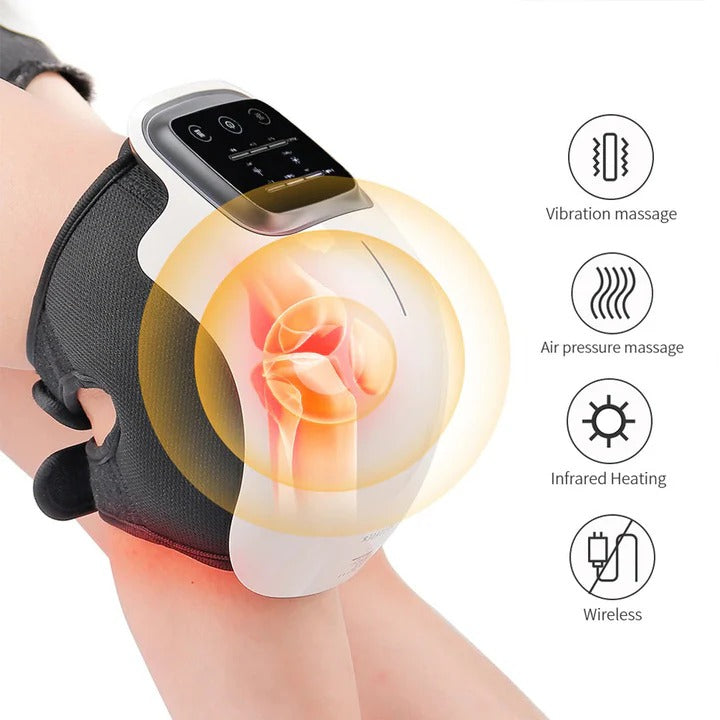 Masajeador térmico terapéutico de rodilla para aliviar el dolor