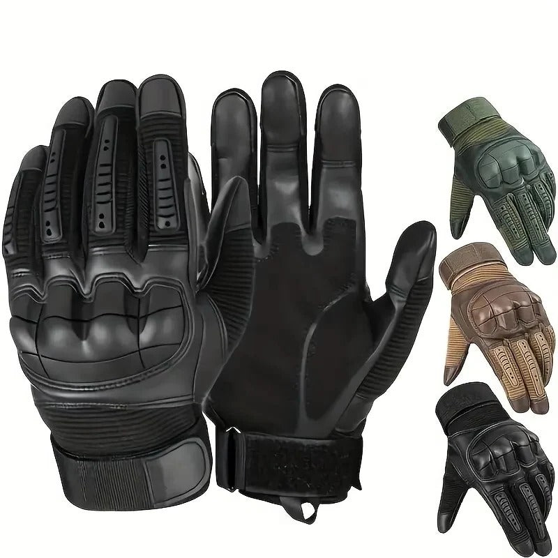 Guantes de trabajo duraderos con dedos acolchados y palmas de malla