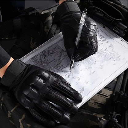 Guantes de trabajo duraderos con dedos acolchados y palmas de malla