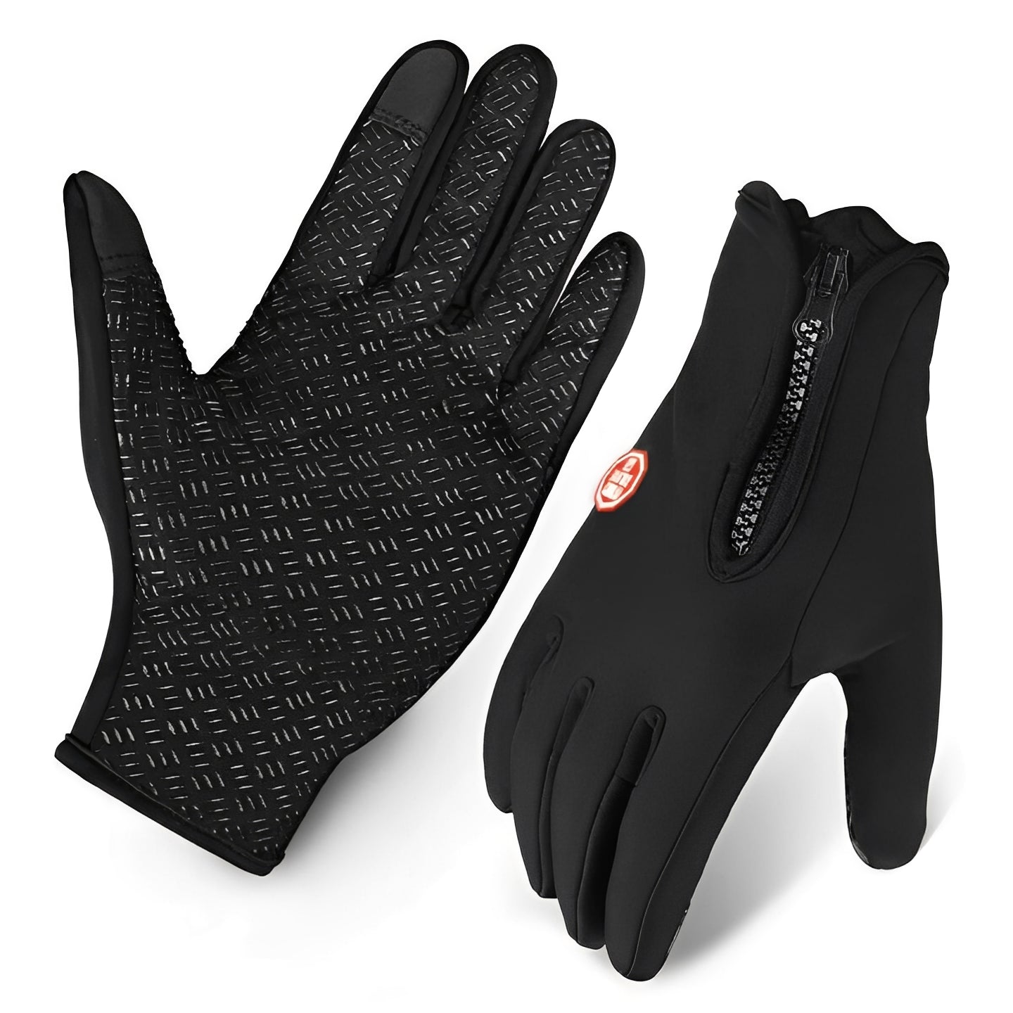 Guantes de ciclismo cálidos e impermeables para hombres y mujeres