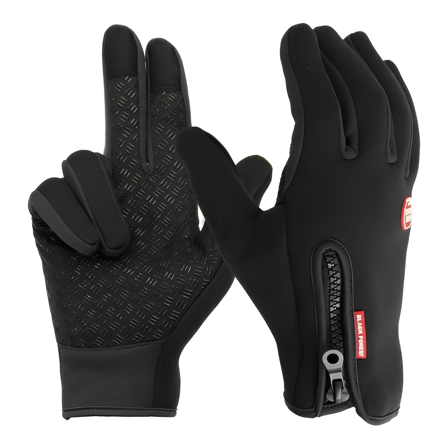 Guantes de ciclismo cálidos e impermeables para hombres y mujeres