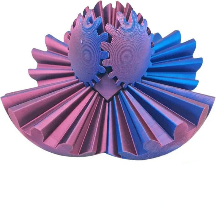 Juguete Fidget Spinner de Metal Único con Piezas Móviles