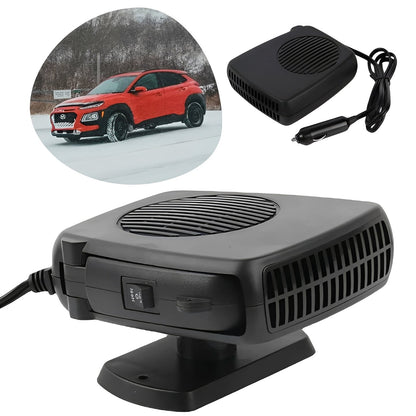 Ventilador Calefactor Cerámico Compacto de 12V para Coche para Invierno
