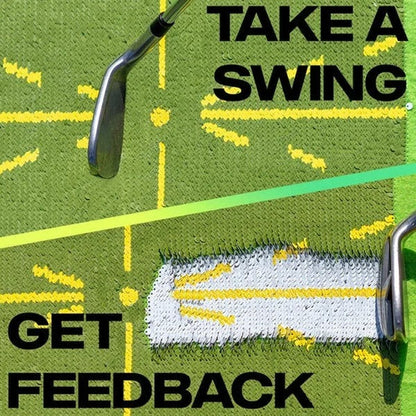 Ayuda de entrenamiento precisa para analizar el swing de golf