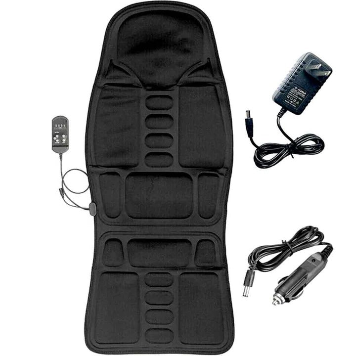 Cojín de Asiento de Masaje con Calefacción para Alivio Lumbar