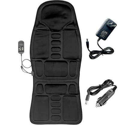 Cojín de Asiento de Masaje con Calefacción para Alivio Lumbar