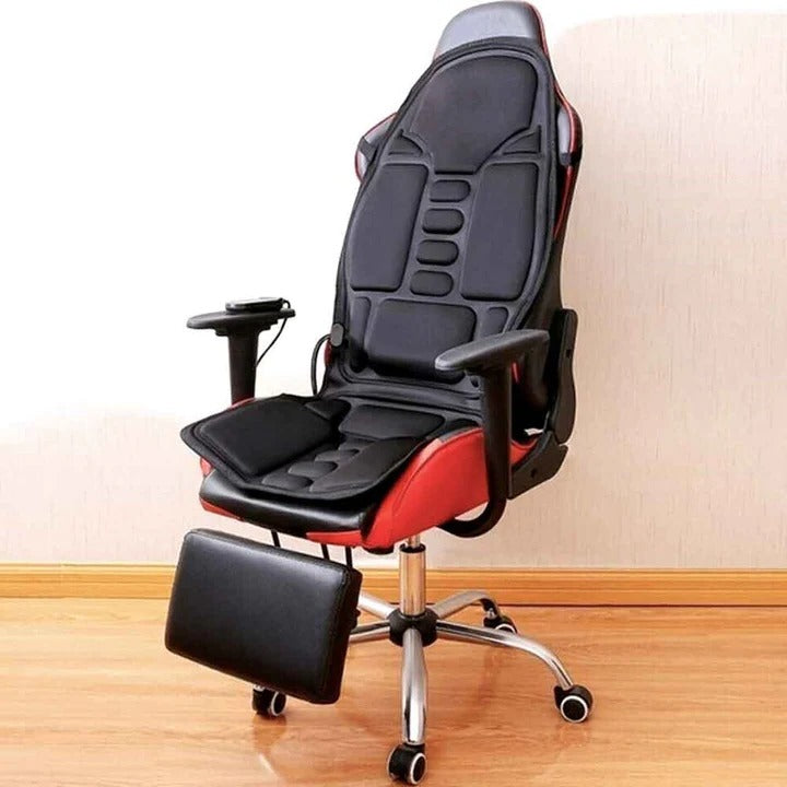Cojín de Asiento de Masaje con Calefacción para Alivio Lumbar