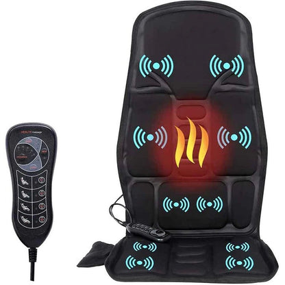 Cojín de Asiento de Masaje con Calefacción para Alivio Lumbar