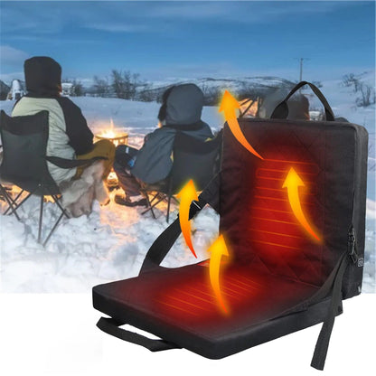 Cojín de asiento portátil con calefacción para coche con 3 modos de calor