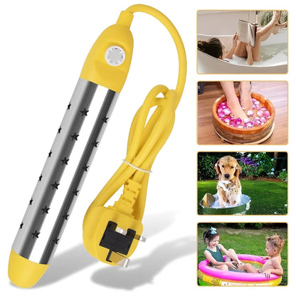 Calentador de Agua Eléctrico Instantáneo Compacto de 2500W