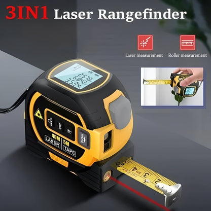 Medidor Láser de Distancia Preciso con Sensor IR