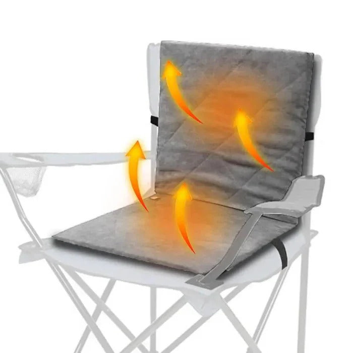 Cojín de Asiento de Masaje Térmico con Ajustes de Calor Regulables