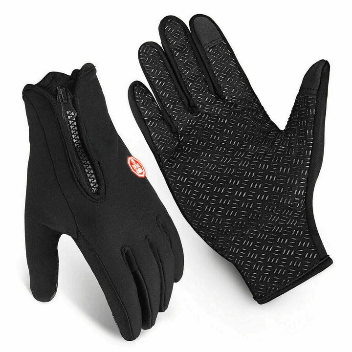 Guantes cálidos impermeables de pantalla táctil para clima frío