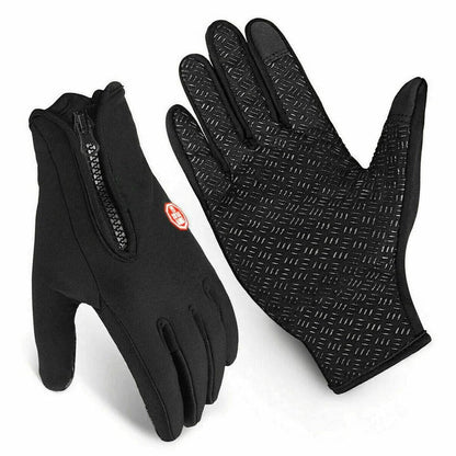 Guantes cálidos impermeables de pantalla táctil para clima frío