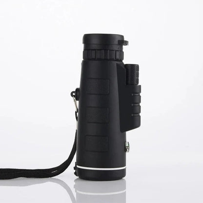 Telescopio terrestre portátil de alta definición con adaptador para teléfono