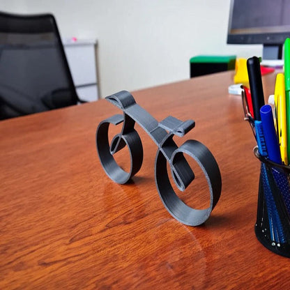 Decoración sencilla de arte de pared de metal para bicicleta
