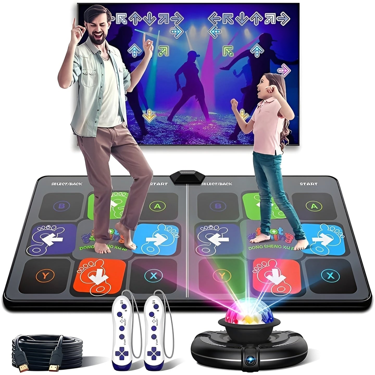 Fun Kids Dance Pad with Music Steps - Ortekor
