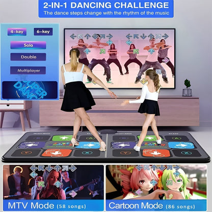 Divertida pista de baile para niños con música y pasos