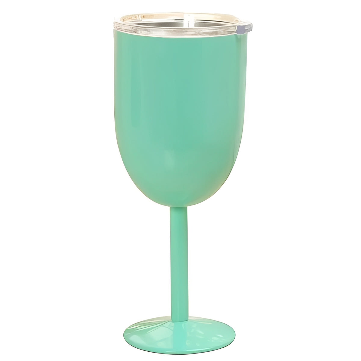 Vaso de vino de doble pared con aislamiento y tapa hermética