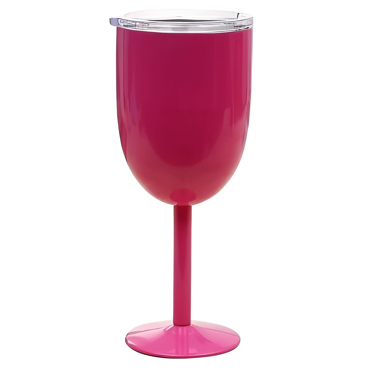 Vaso de vino de doble pared con aislamiento y tapa hermética
