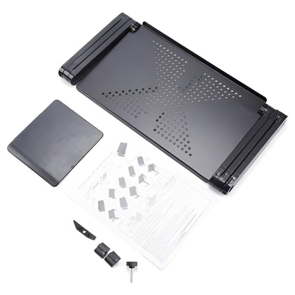 Soporte plegable portátil para ordenador portátil para una visualización cómoda