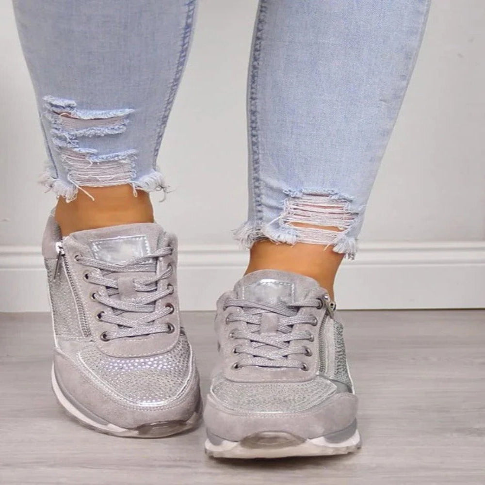 Zapatos cómodos para caminar con soporte para el arco
