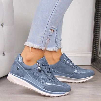 Zapatos cómodos para caminar con soporte para el arco