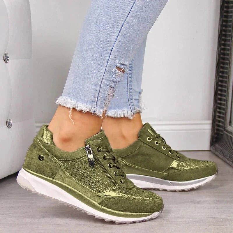 Zapatos cómodos para caminar con soporte para el arco