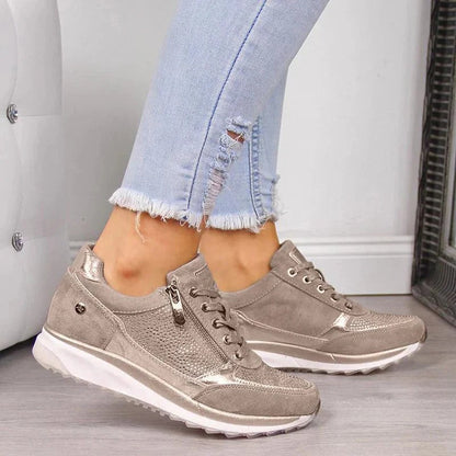 Zapatos cómodos para caminar con soporte para el arco