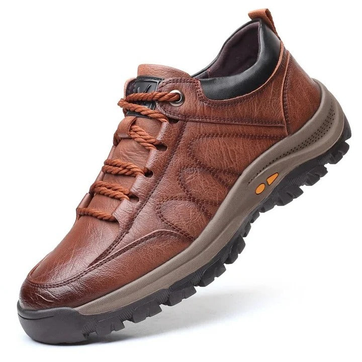 Zapatos Oxford de piel cómodos para hombre con soporte para el arco plantar