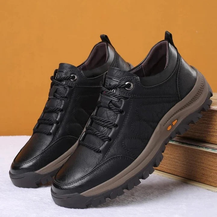 Zapatos Oxford de piel cómodos para hombre con soporte para el arco plantar