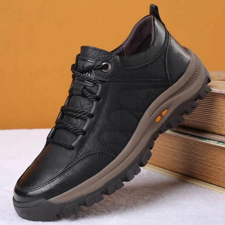 Zapatos Oxford de piel cómodos para hombre con soporte para el arco plantar
