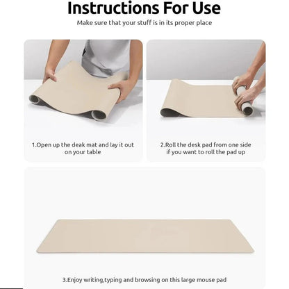 Alfombrilla de escritorio prémium para durabilidad y comodidad
