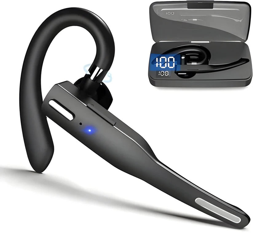 Cordless Bluetooth Trucker Headset with Noise Canceling Mics - Ortekor