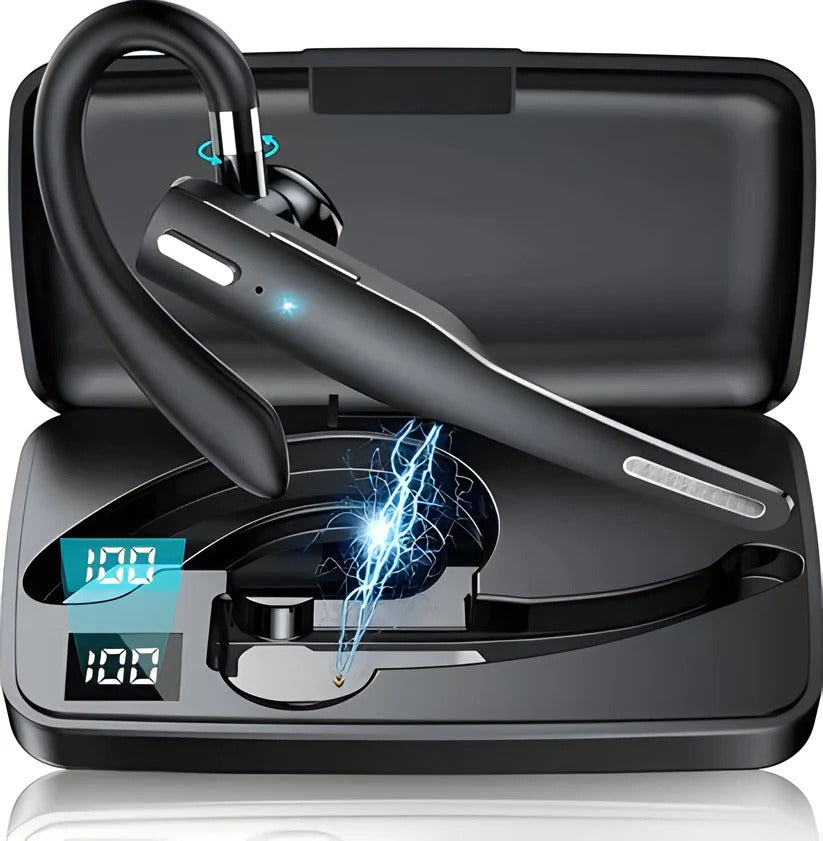 Auriculares inalámbricos Bluetooth para camionero con micrófono con cancelación de ruido