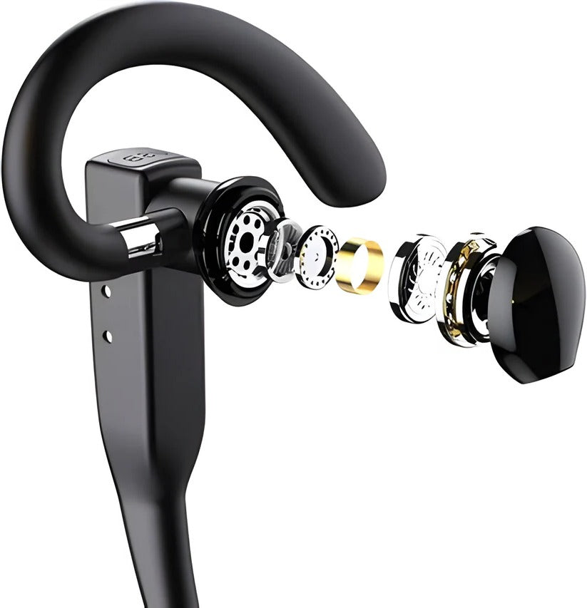 Auriculares inalámbricos Bluetooth para camionero con micrófono con cancelación de ruido