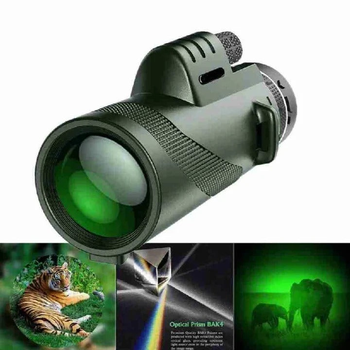 Min telescopio de bolsillo portátil para uso en exteriores