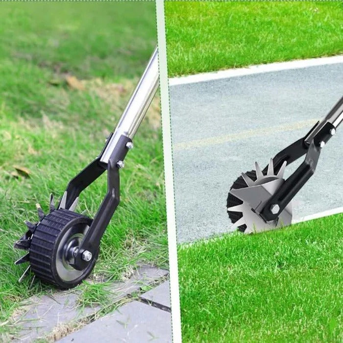 Herramienta de fácil uso para recortar bordes de jardín y césped