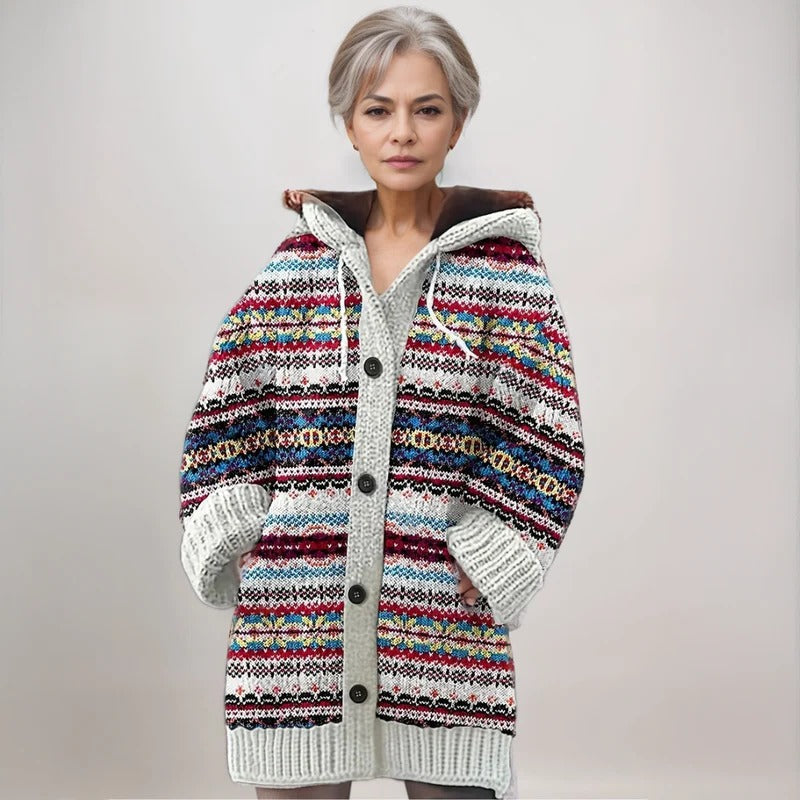 Cárdigan de punto acogedor para el invierno