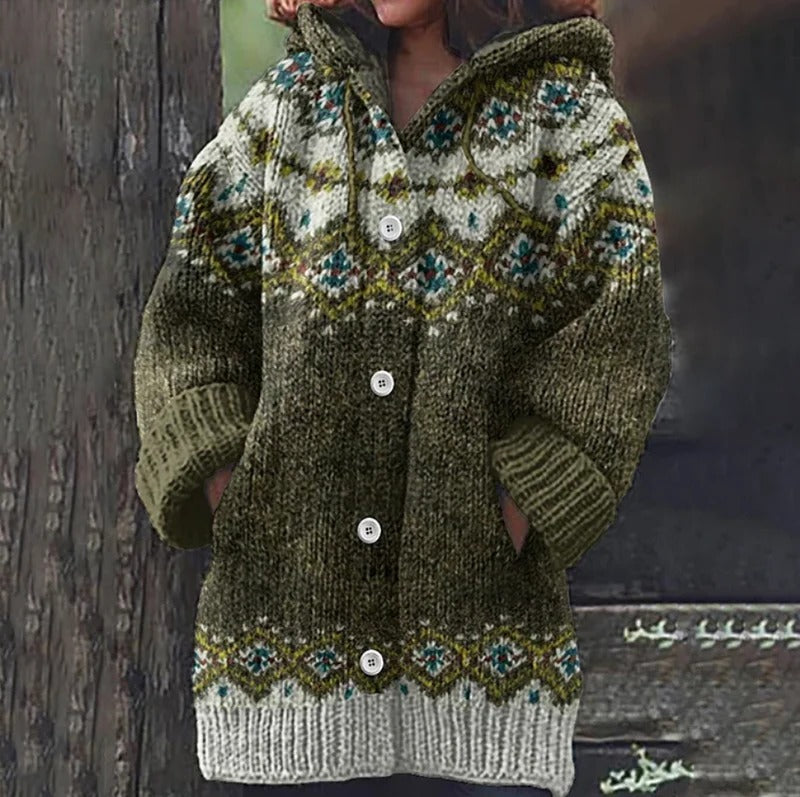 Cárdigan de punto acogedor para el invierno