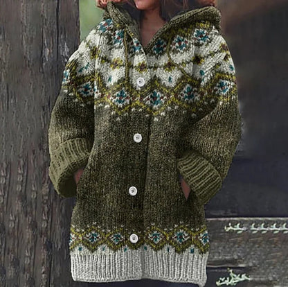 Cárdigan de punto acogedor para el invierno