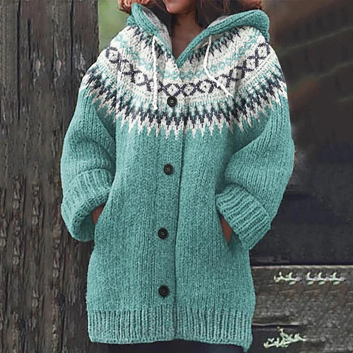 Cárdigan de punto acogedor para el invierno