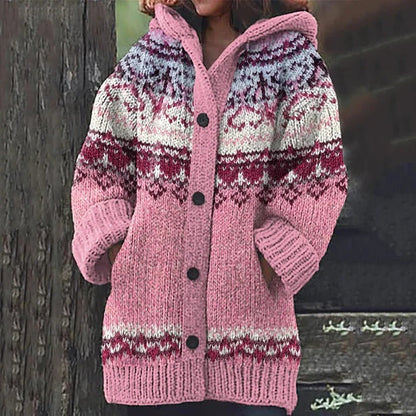 Cárdigan de punto acogedor para el invierno