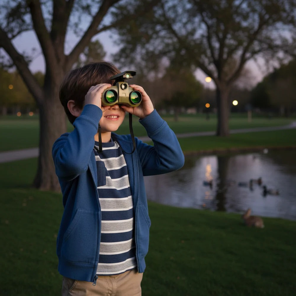 Gafas de visión nocturna para niños con linternas LED