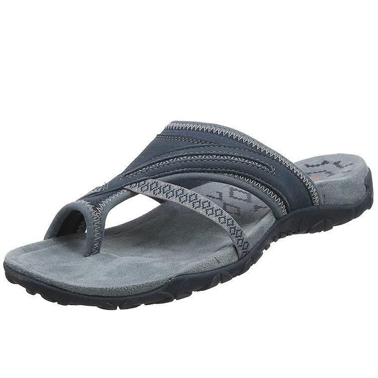 Cómodas pantuflas de casa de apoyo para mujer