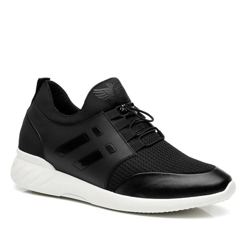 Zapatos cómodos de cuero para hombre con soporte para el arco plantar