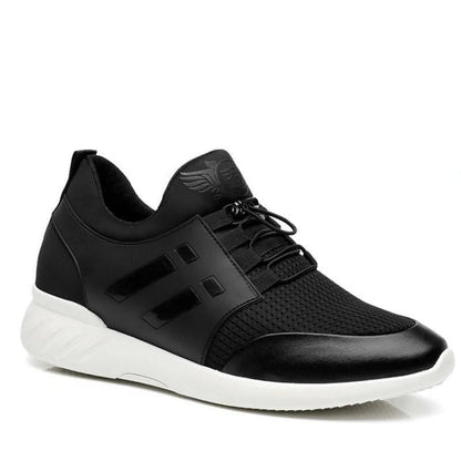 Zapatos cómodos de cuero para hombre con soporte para el arco plantar